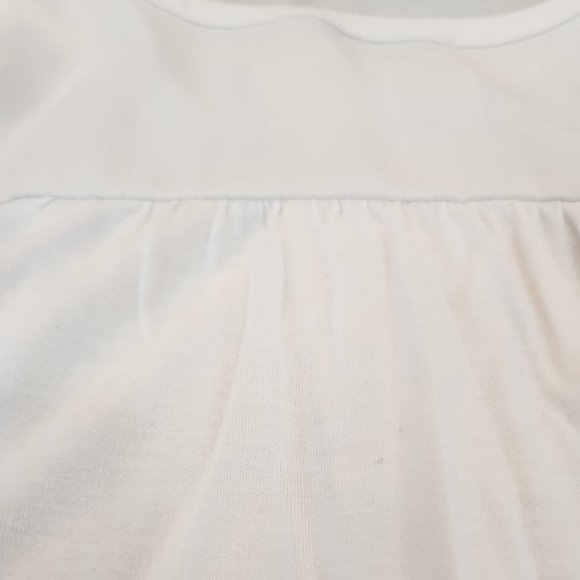 LOFT Sleeveless Cream-Colored Top - XXS Petite - Picture 12 of 13